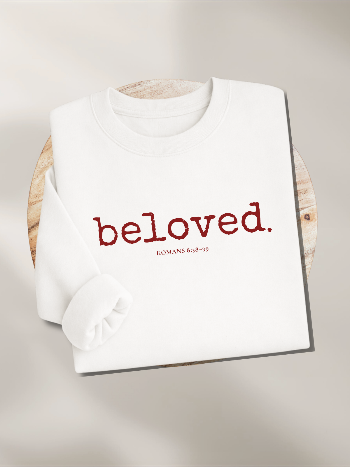 BELOVED.™ Sweatshirt — Known Fully. Loved Forever.