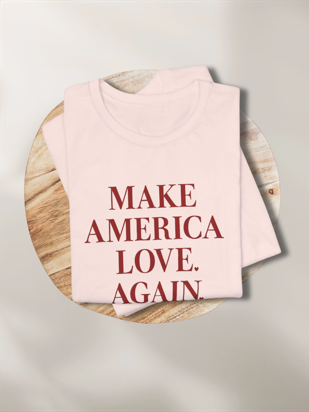 MAKE AMERICA LOVE AGAIN.™ Tee – Because love always wins. ❤️