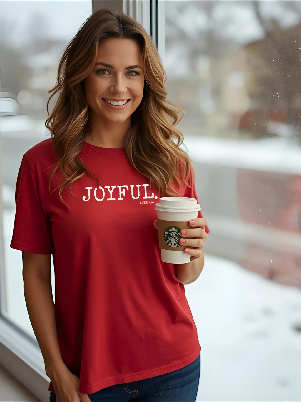JOYFUL.™ Holiday Edition Tee — Luke 2:10
