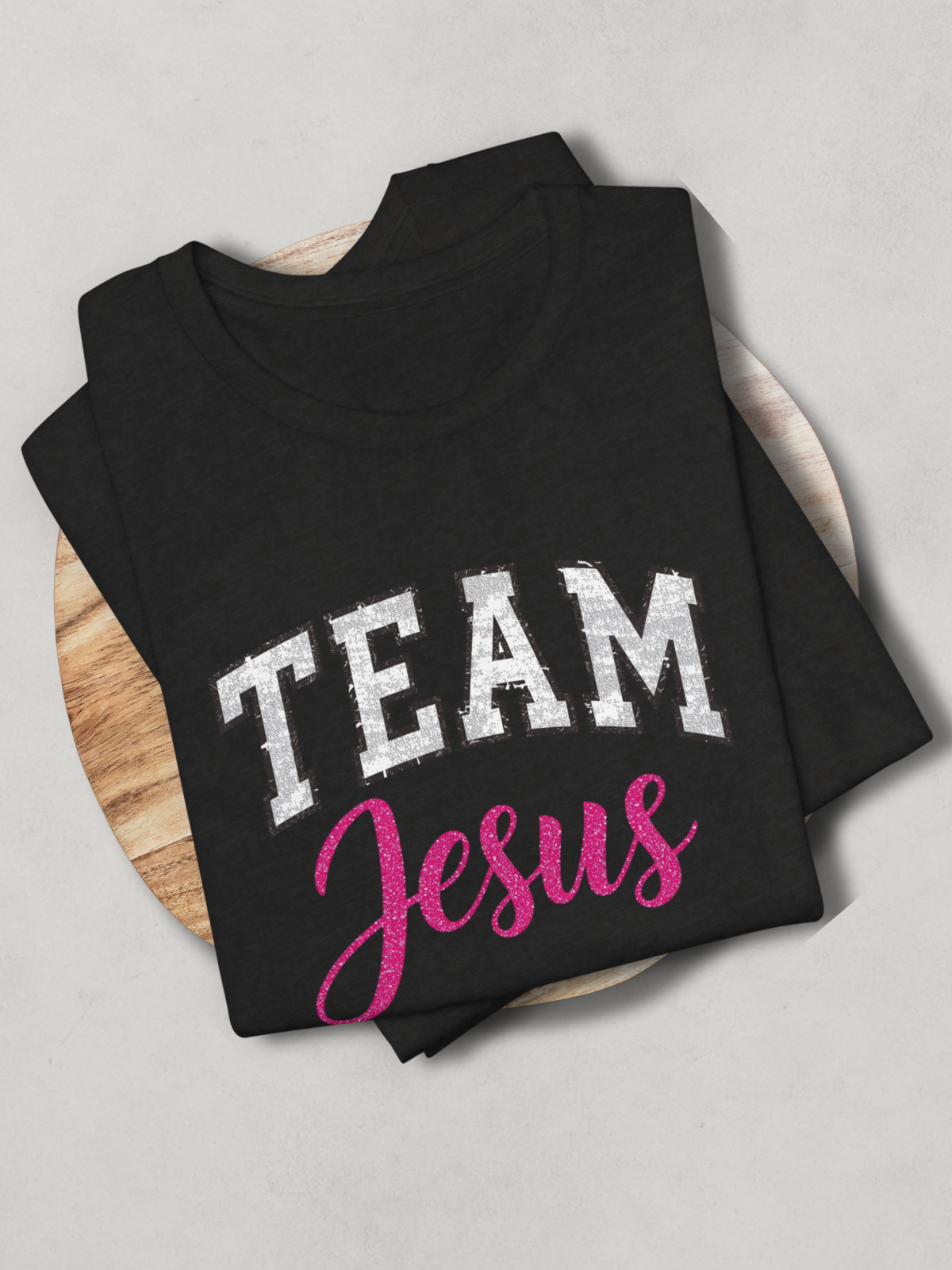 TEAM JESUS.™ Tee  — Faith over fandom.