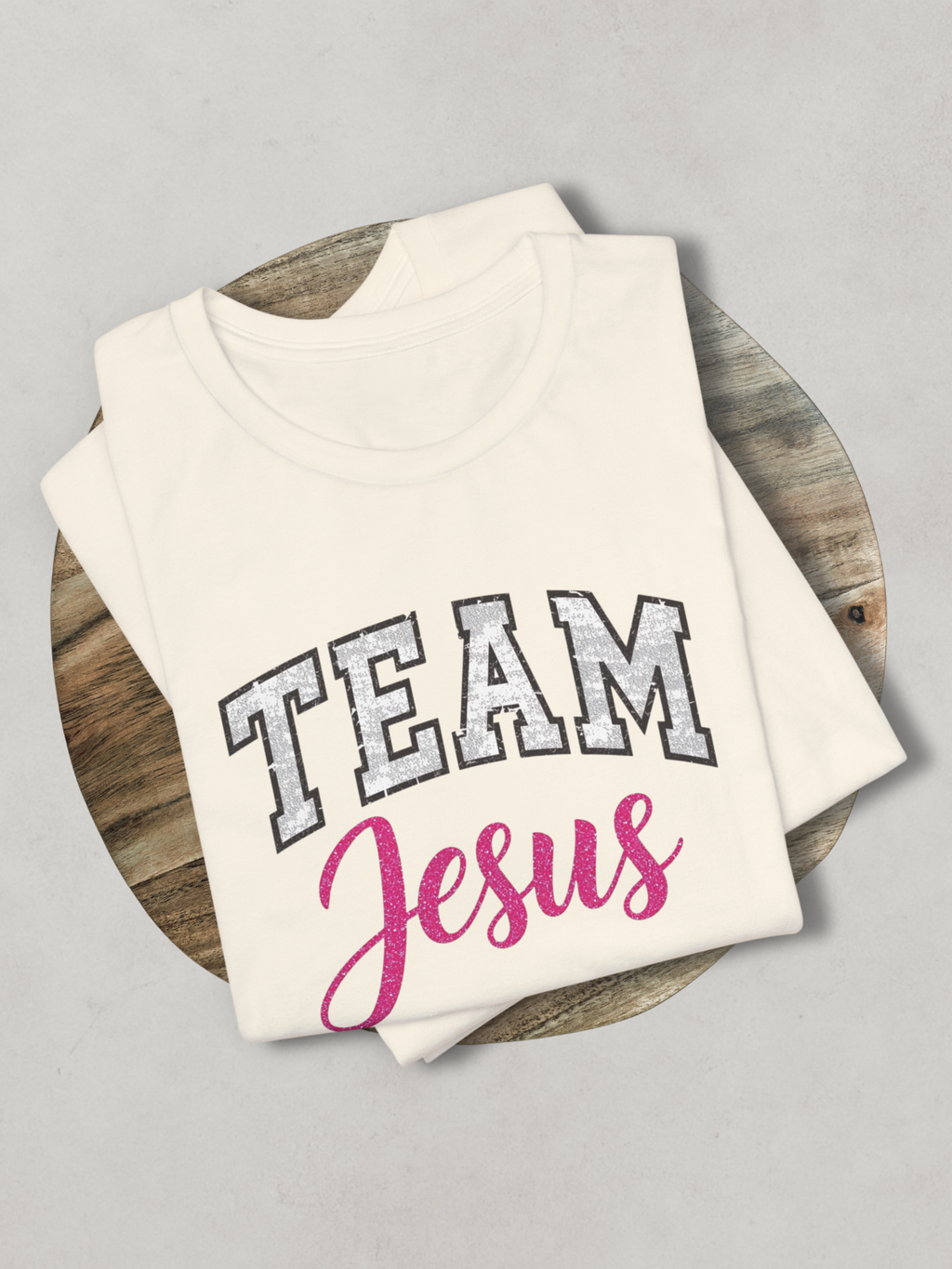 TEAM JESUS.™ Tee  — Faith over fandom.
