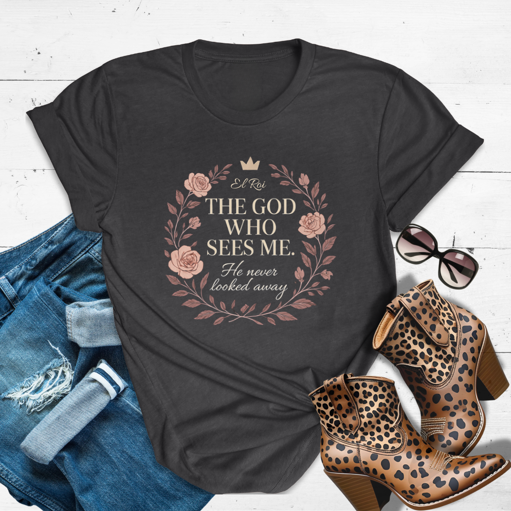 EL ROI™ Tee – He Never Looked Away