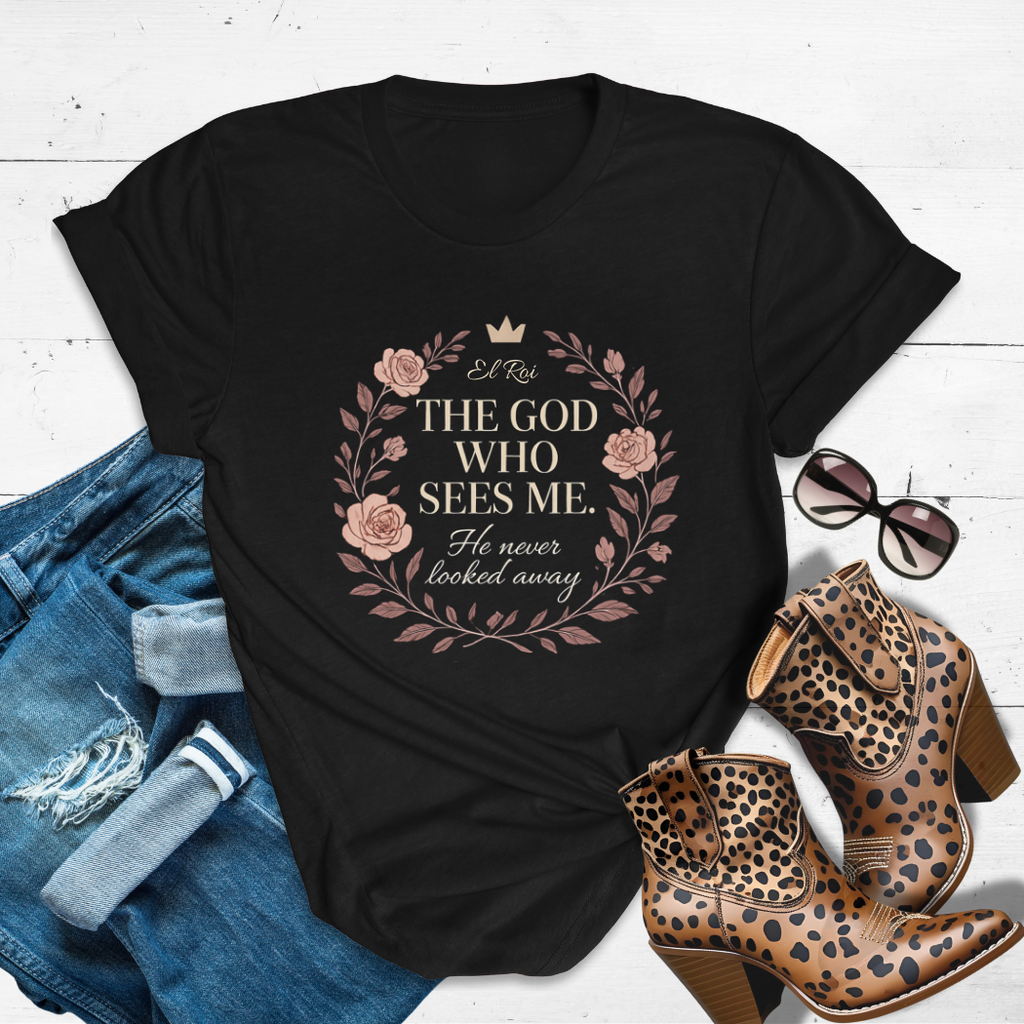 EL ROI™ Tee – He Never Looked Away