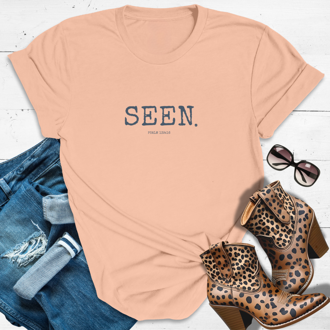 SEEN.™ – The Not Forgotten. Not Invisible. Tee