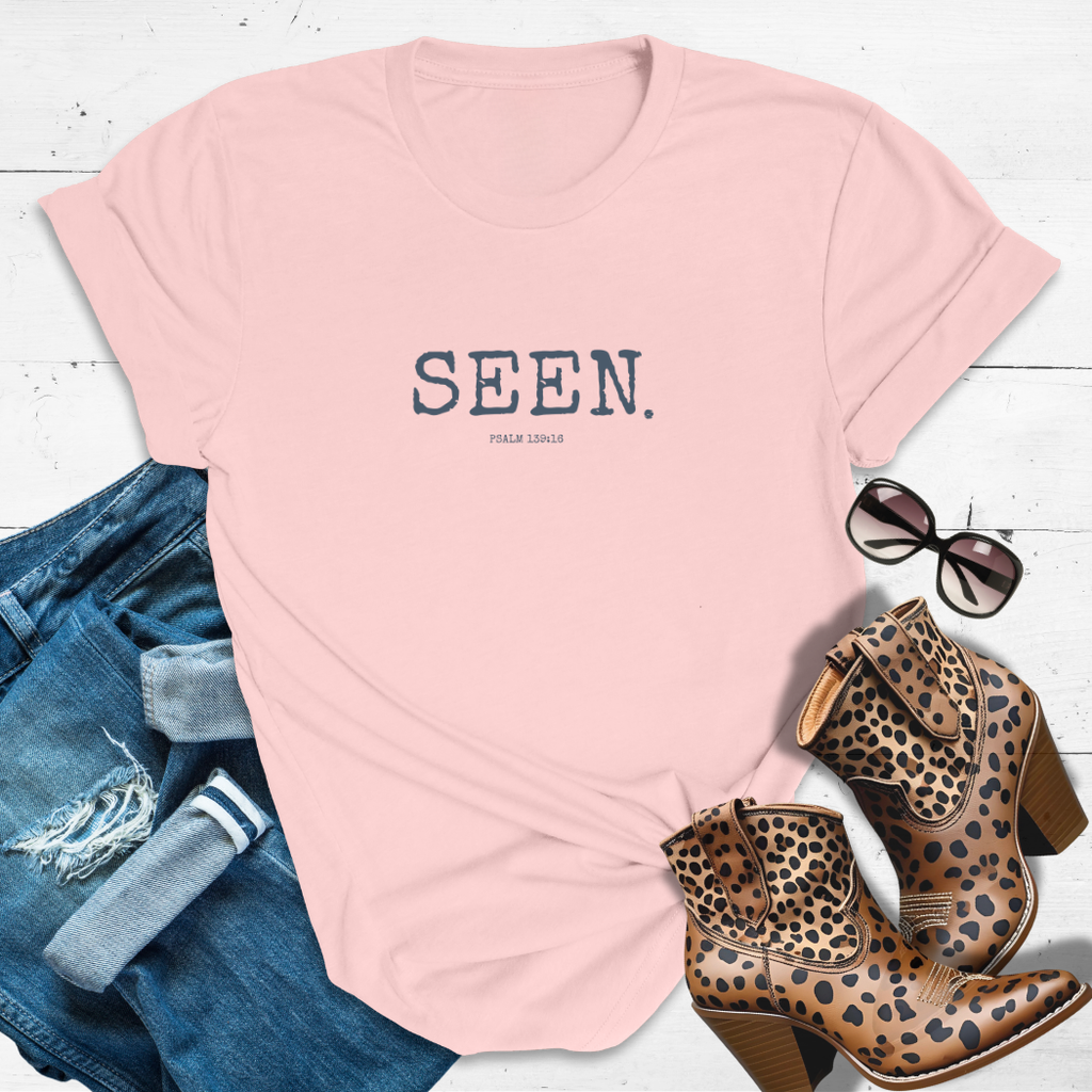 SEEN.™ – The Not Forgotten. Not Invisible. Tee