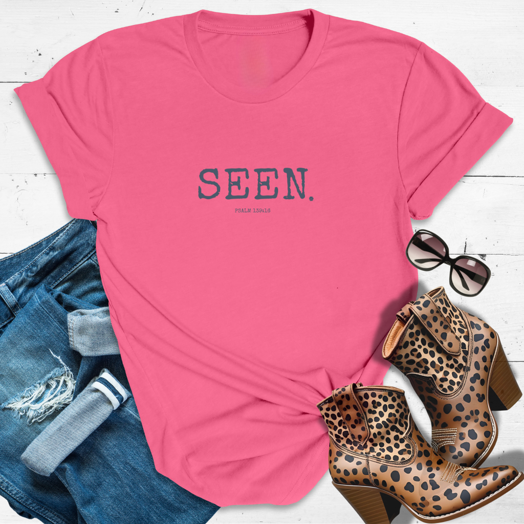 SEEN.™ – The Not Forgotten. Not Invisible. Tee