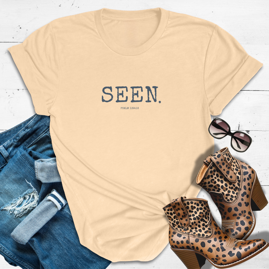 SEEN.™ – The Not Forgotten. Not Invisible. Tee