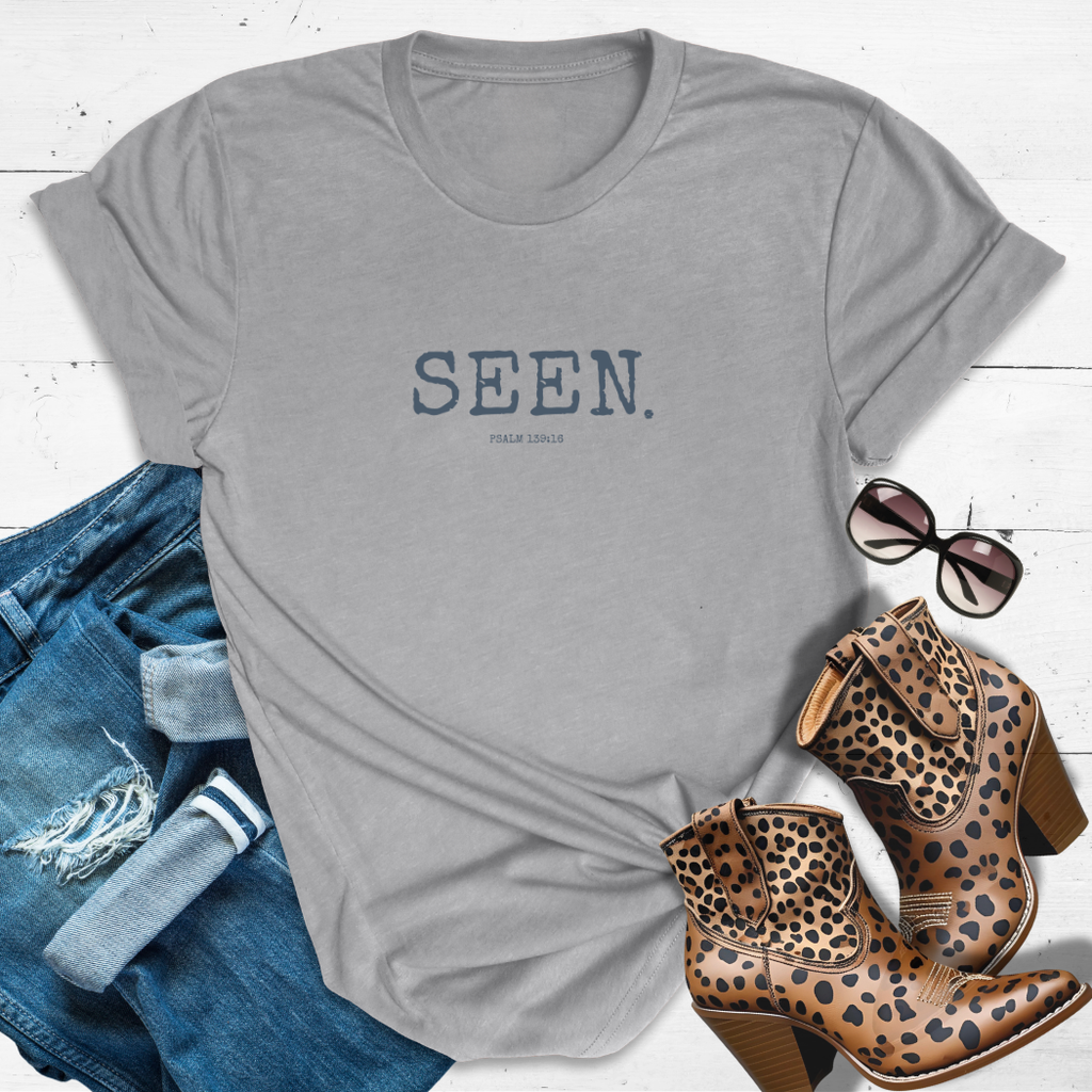 SEEN.™ – The Not Forgotten. Not Invisible. Tee