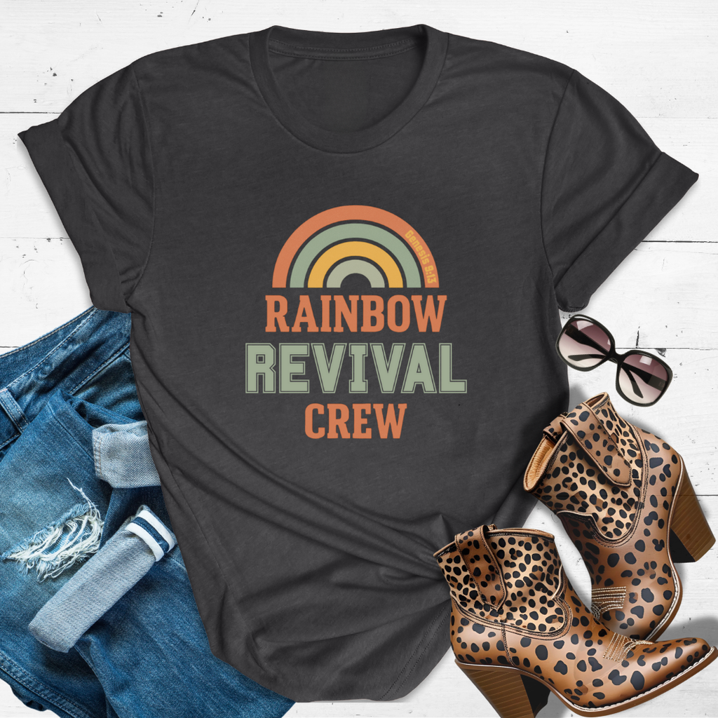 Rainbow Revival Crew™ Tee — Revival’s in the air, and you’re wearing it.