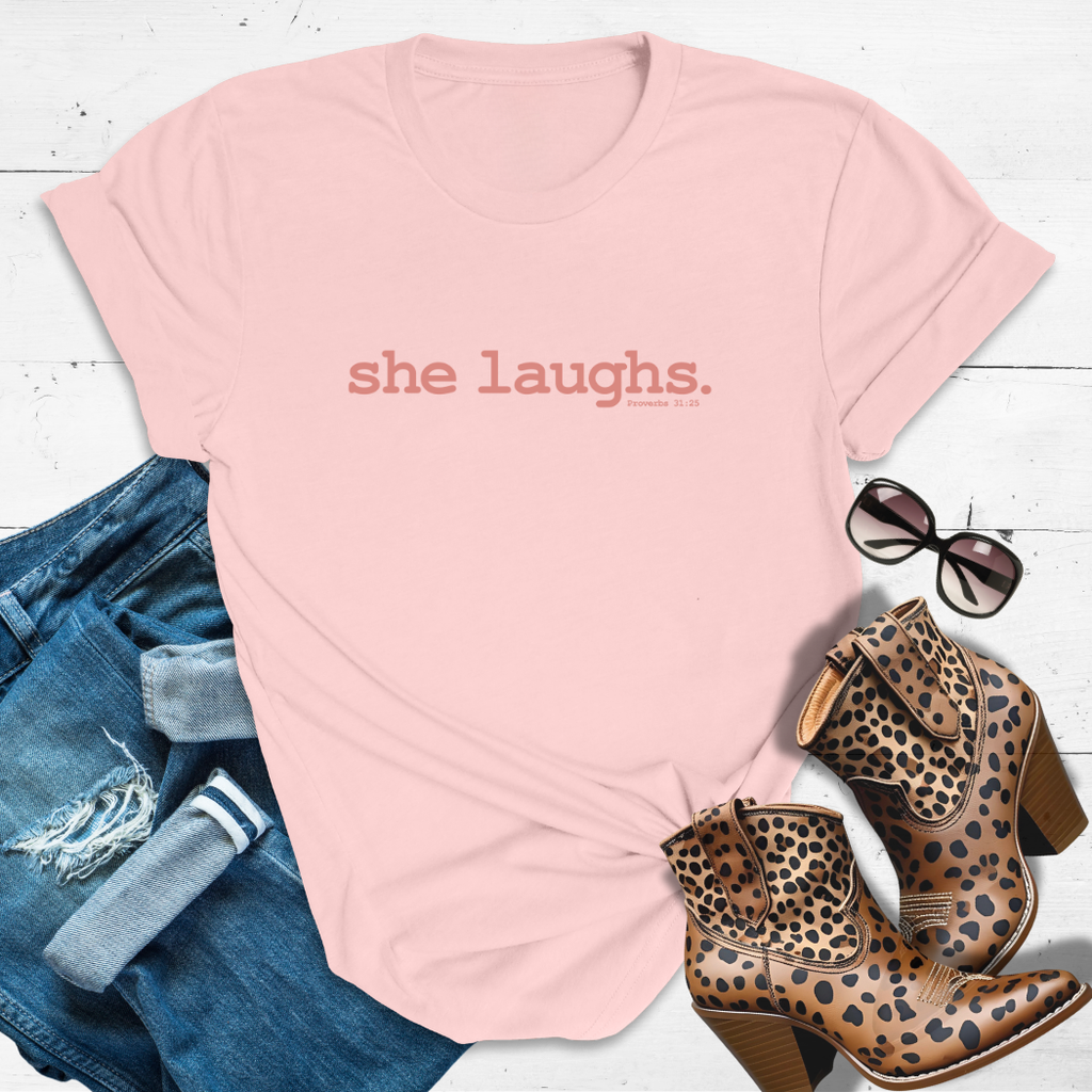 Can’t Shake This™ Tee — Confidence built different—Holy Spirit certified.