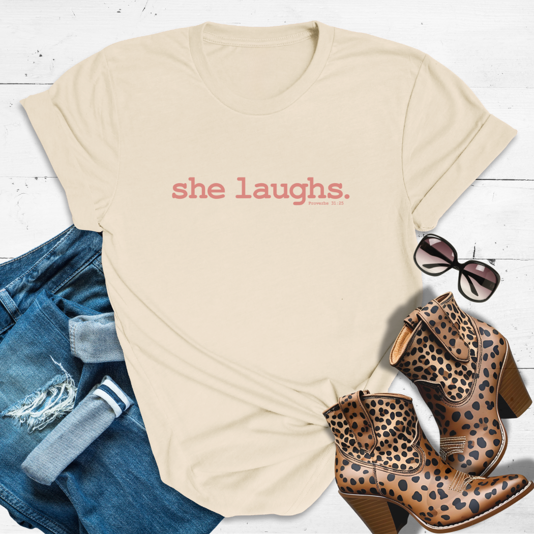 Can’t Shake This™ Tee — Confidence built different—Holy Spirit certified.