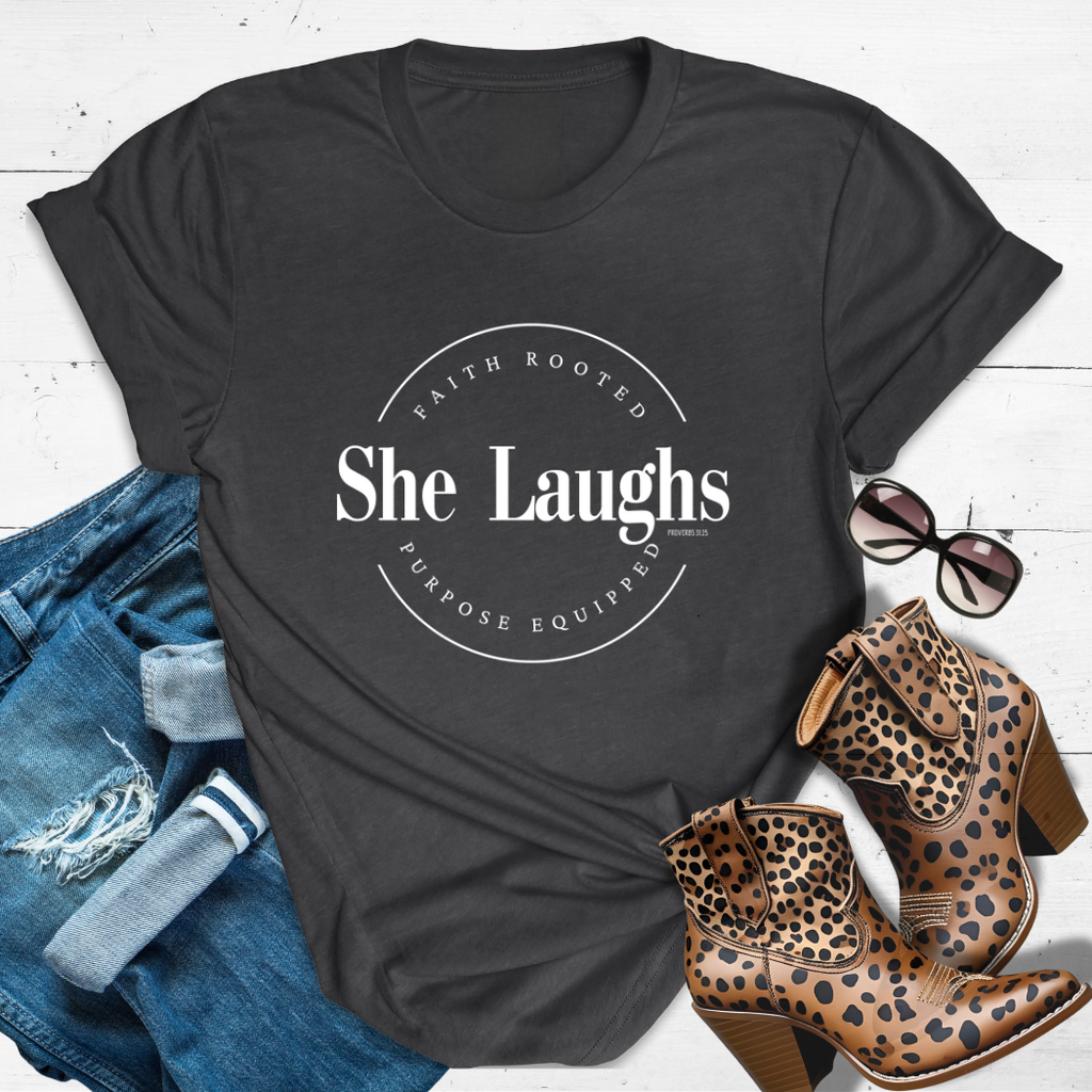 LOL. (Living Out Loud)™ Tee — Because keeping it quiet was never your calling.