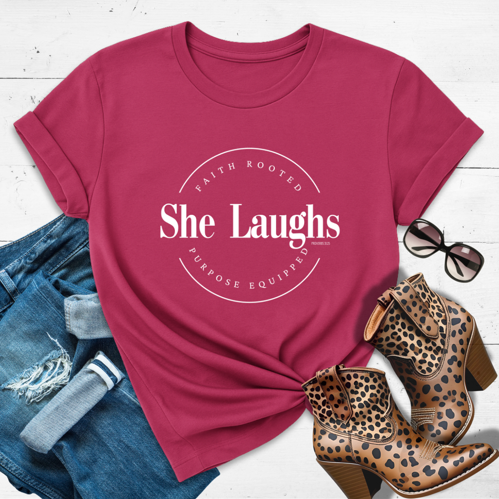 LOL. (Living Out Loud)™ Tee — Because keeping it quiet was never your calling.