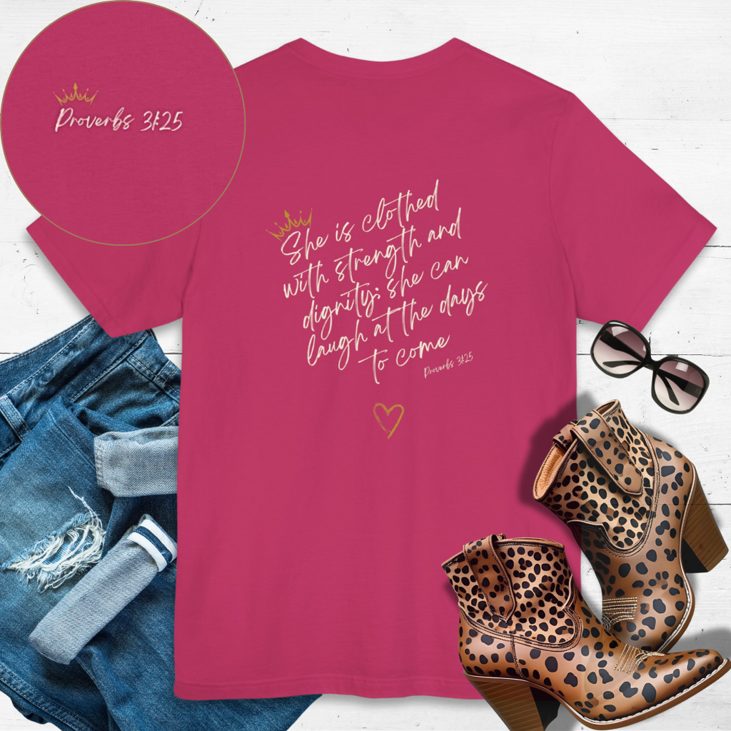 CLOTHED IN STRENGTH.™ — Crowned in Grace, Covered in Glory