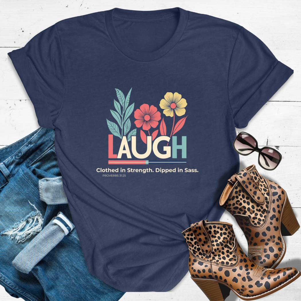 Heaven’s Wildflower™ Tee — Planted in Peace. Watered with Joy.