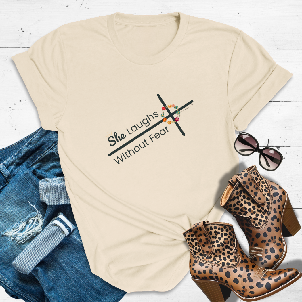 Crowned & Confident™ Tee — Because fear is so last season.