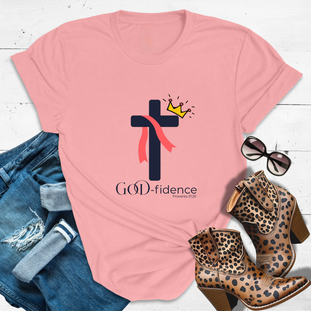 GOD-fidence™ Tee — Walk In Like He Sent You, Beautiful
