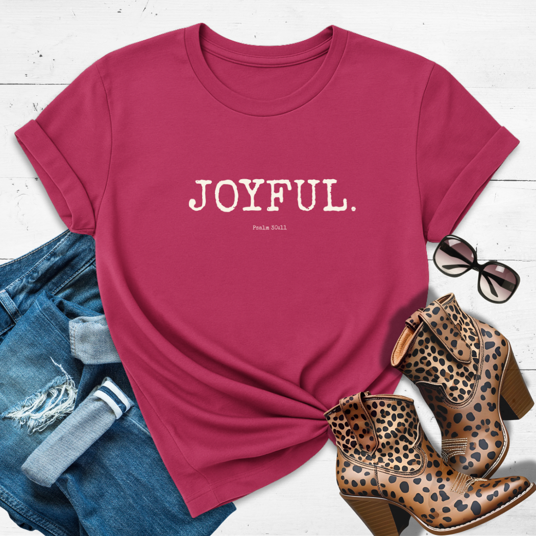 JOYFUL.™ Tee — She’s Got Heaven in Her Laugh