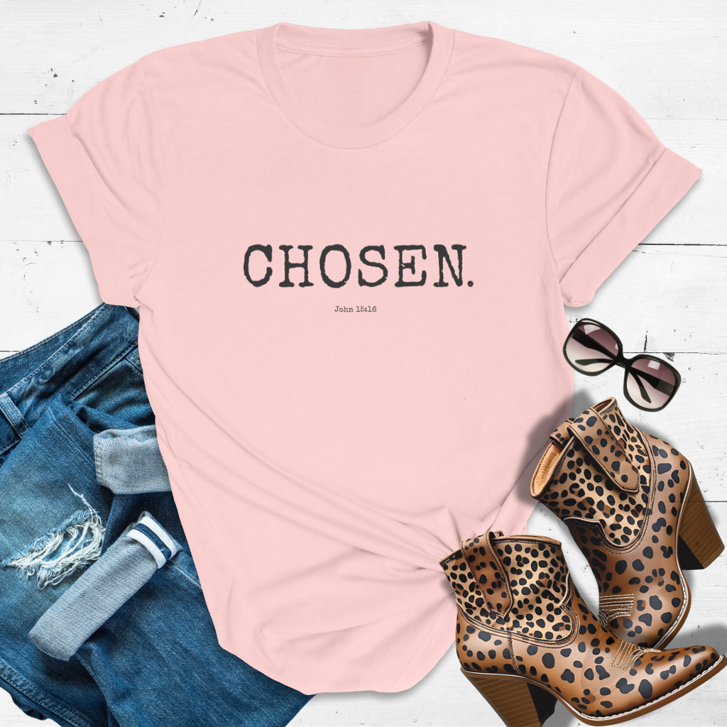 CHOSEN.™ Tee — Heaven Picked You First, Queen