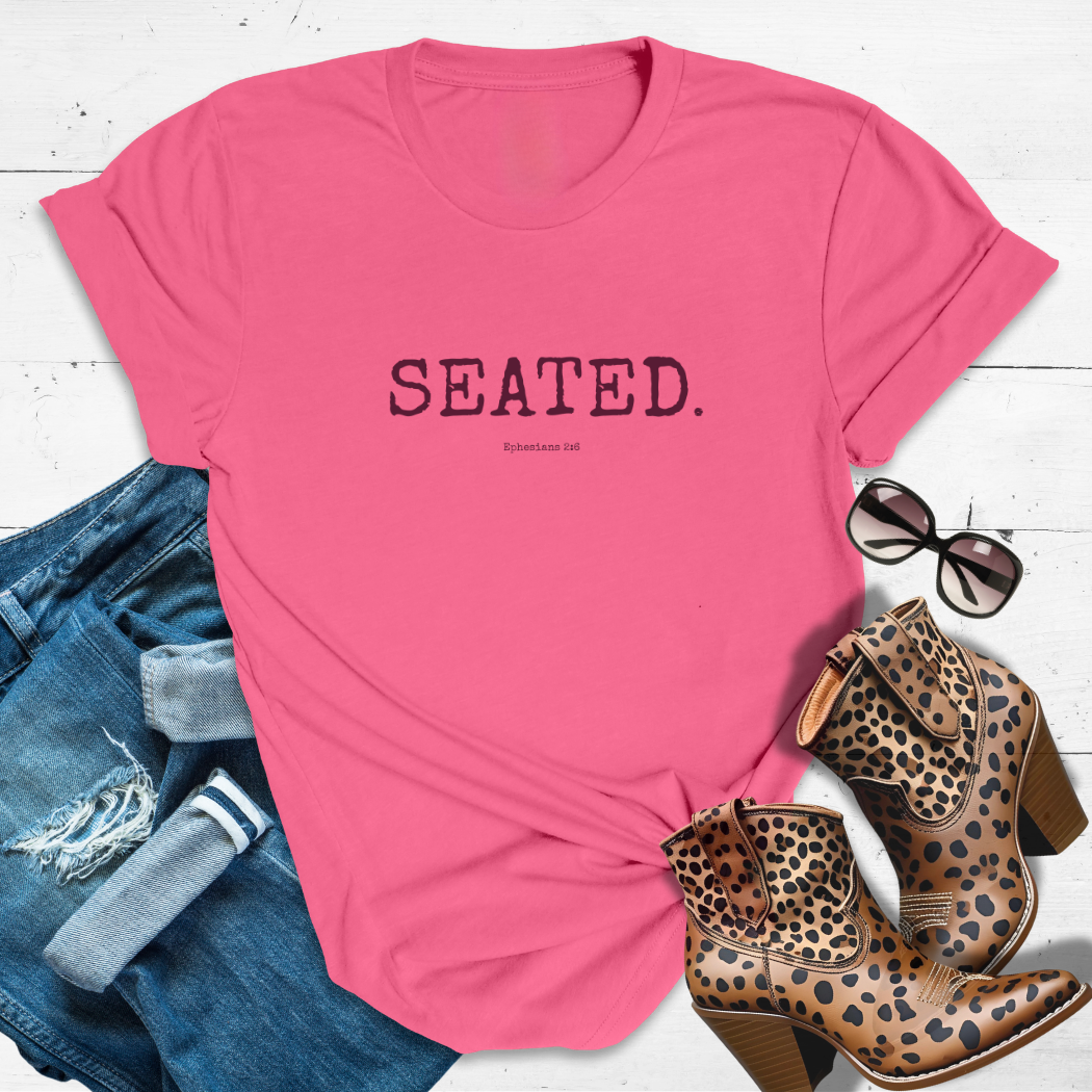 SEATED.™ Tee — Positioned for Power & Purpose