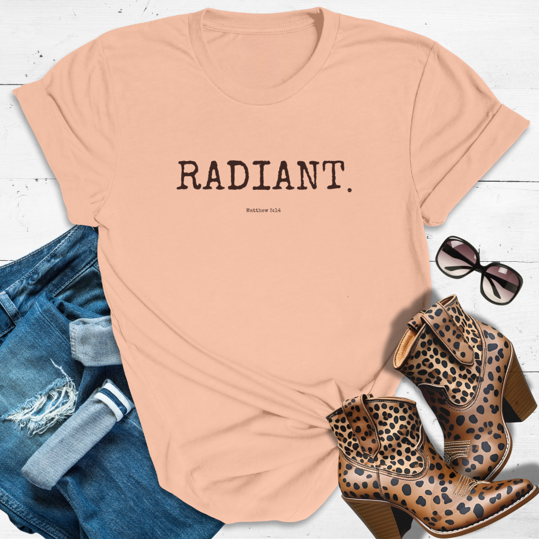 RADIANT.™ Tee – City on a Hill, Queen
