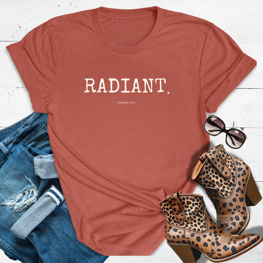RADIANT.™ Tee – City on a Hill, Queen