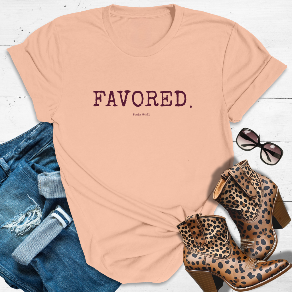 FAVORED.™ Tee – Heaven’s Yes