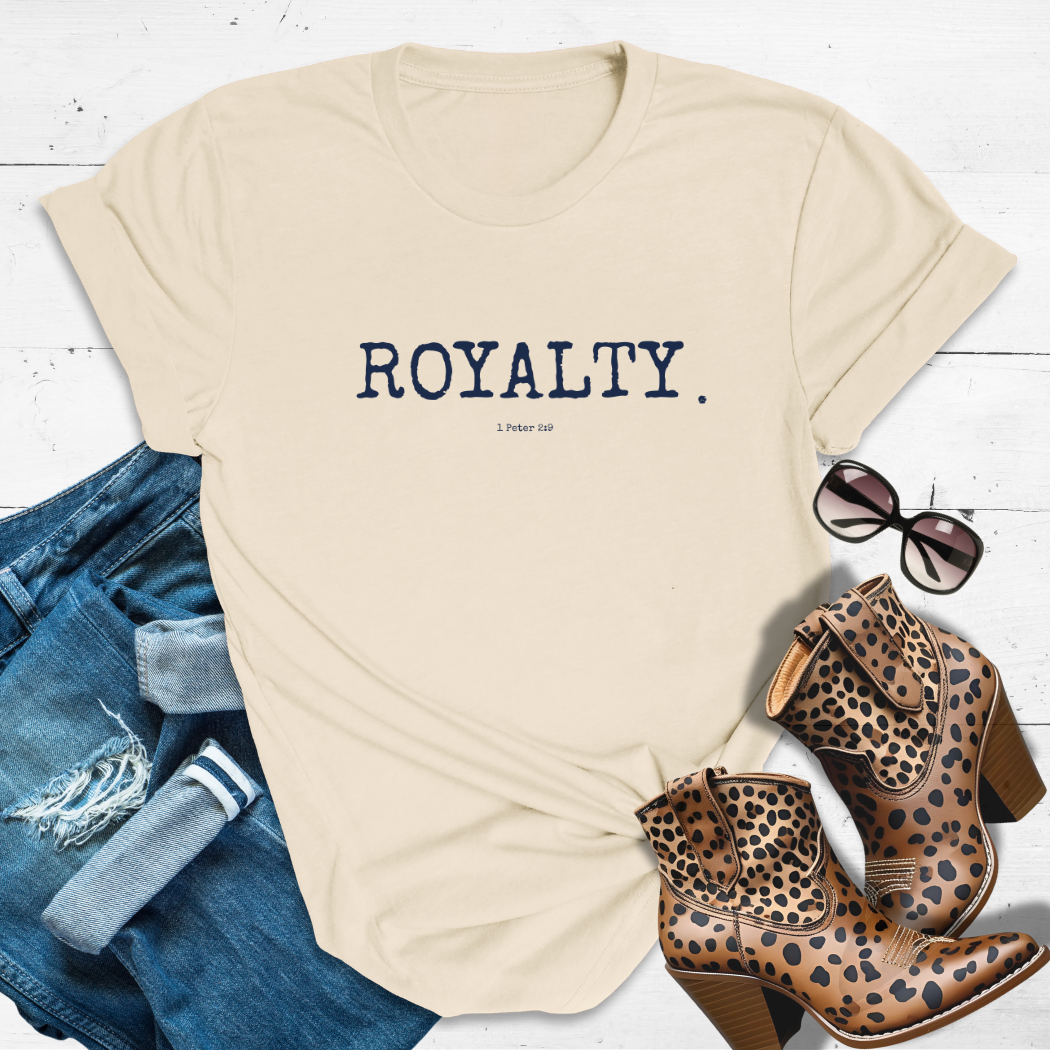 ROYALTY.™ Tee — She’s Crowned, Called & Chosen.