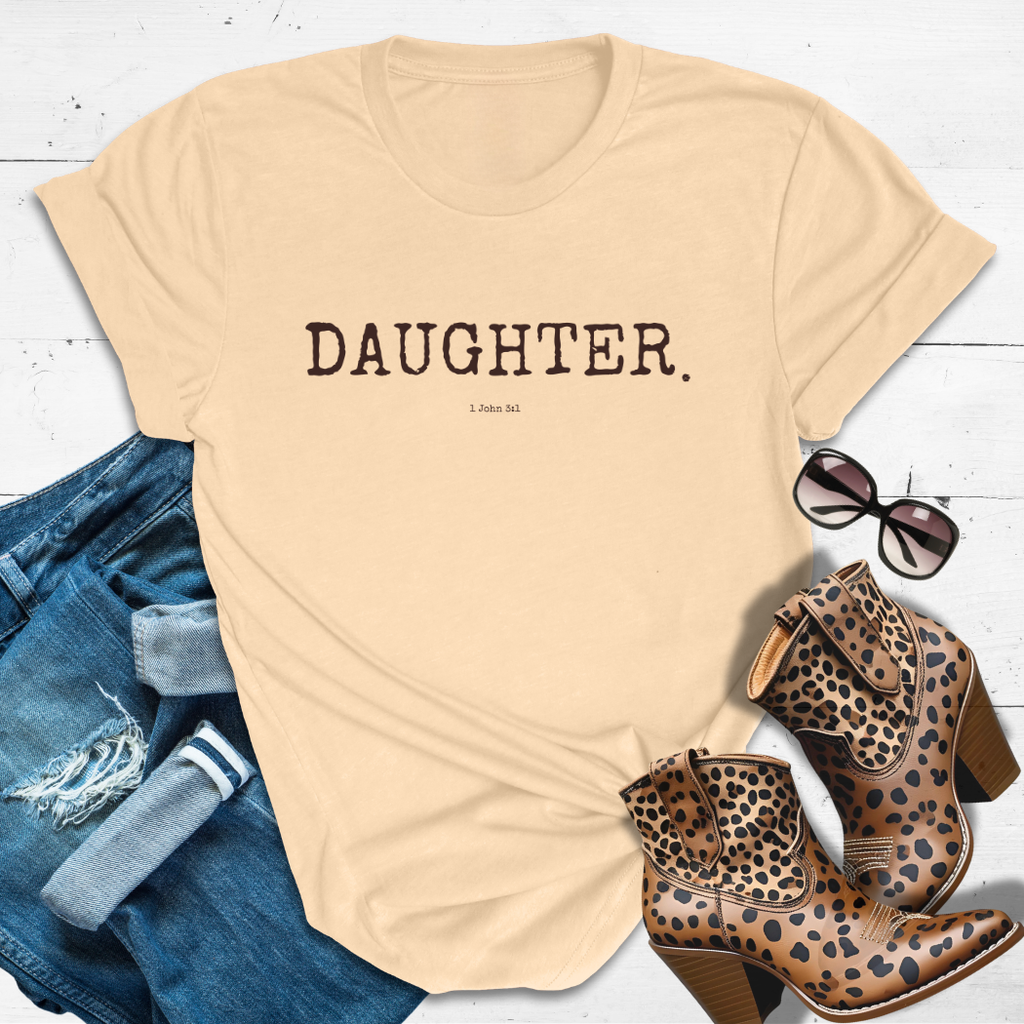 DAUGHTER.™  Tee – Claimed & Crowned