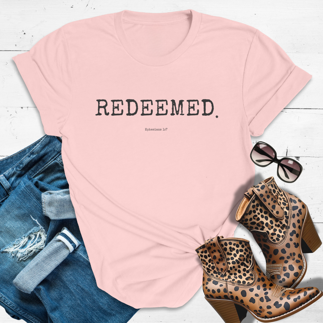 REDEEMED.™ Tee – Grace Paid in Full