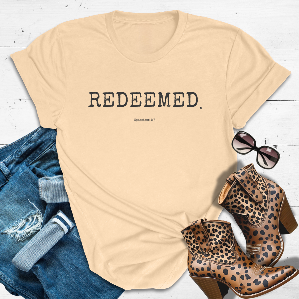 REDEEMED.™ Tee – Grace Paid in Full