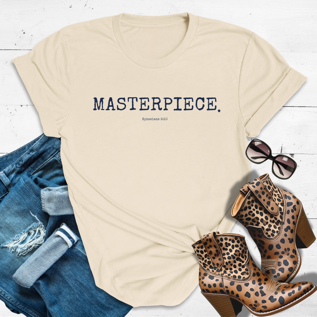 MASTERPIECE.™ Tee — No Edits Needed, Girl