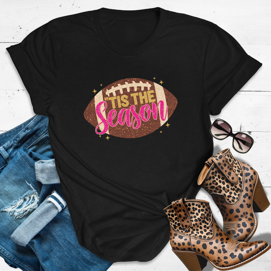 ’TIS THE SEASON.™ Tee — For touchdowns & testimonies.