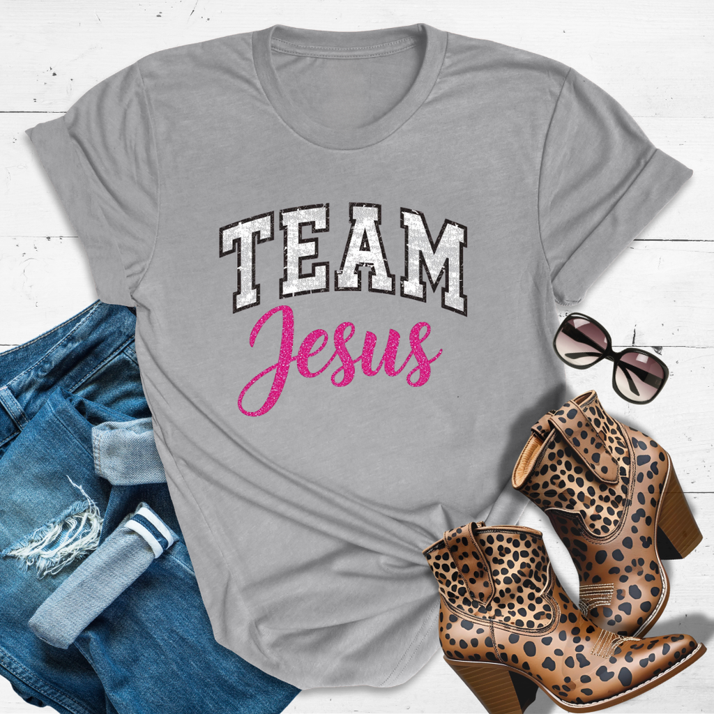 TEAM JESUS.™ Tee  — Faith over fandom.