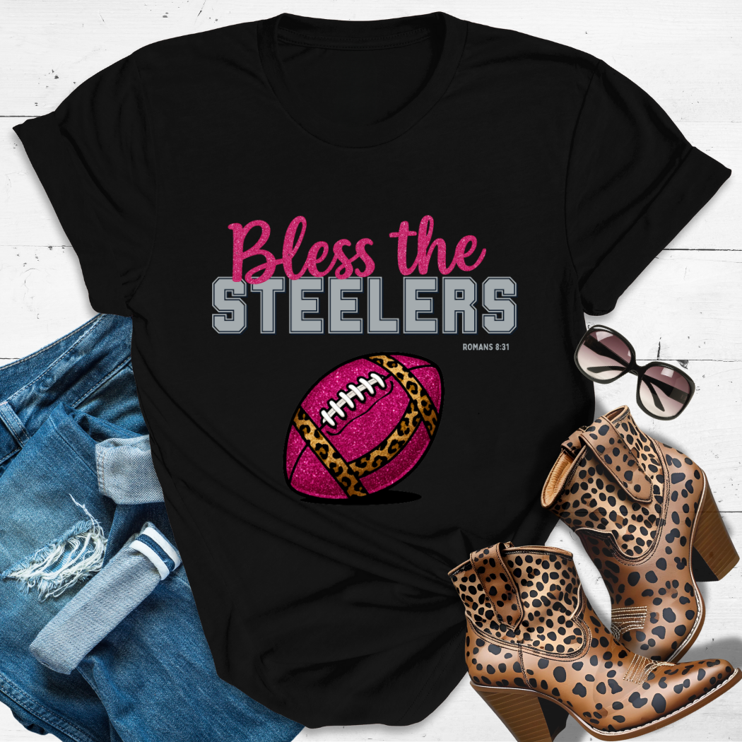 BLESS THE STEELER™ Tee — Heaven’s got favorites, and she’s loud!