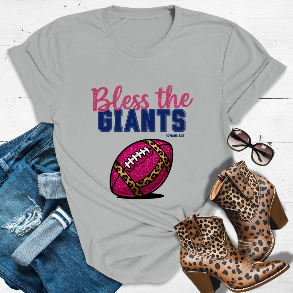 BLESS THE GIANTS™ Tee — Heaven’s got favorites — and she’s loud in the stands.