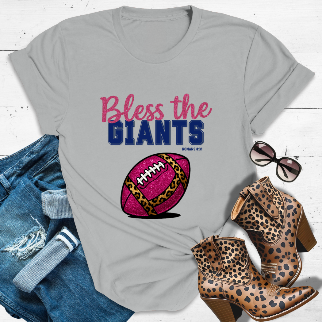 BLESS THE GIANTS™ Tee — Heaven’s got favorites — and she’s loud in the stands.