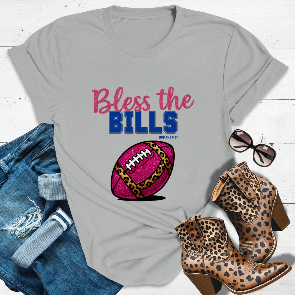 BLESS THE BILLS™ Tee — Heaven’s got favorites — and she’s loud in the stands.
