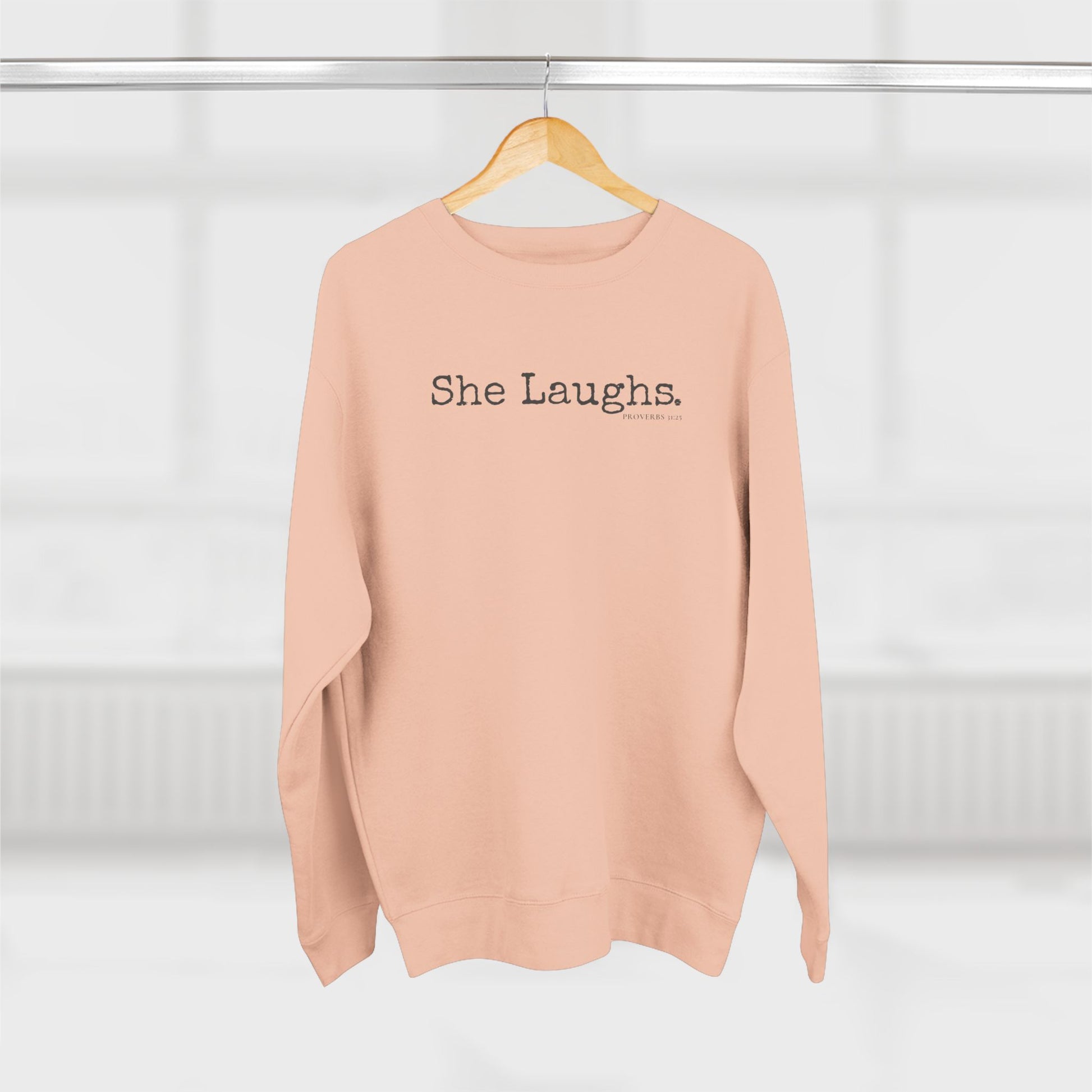 SHE LAUGHS.™  — Identity™ Sweatshirt
