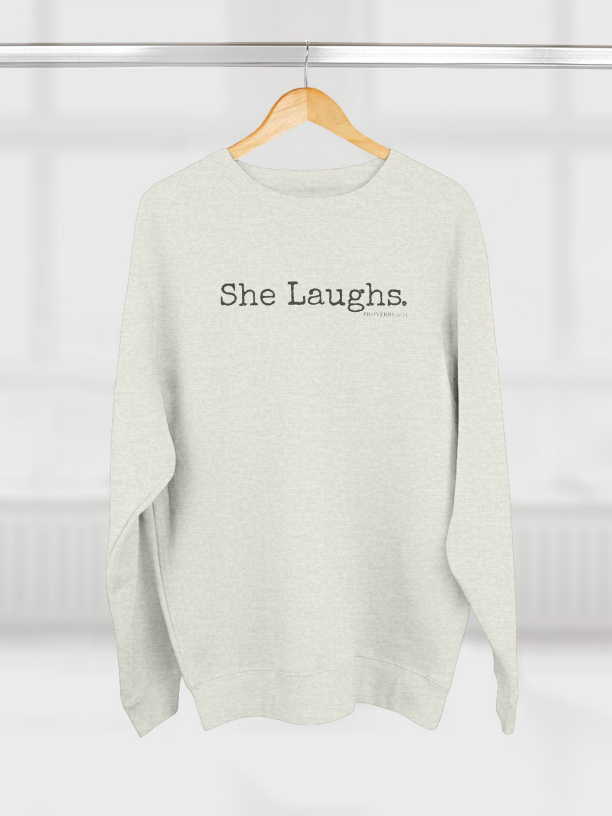 SHE LAUGHS.™  — Identity™ Sweatshirt