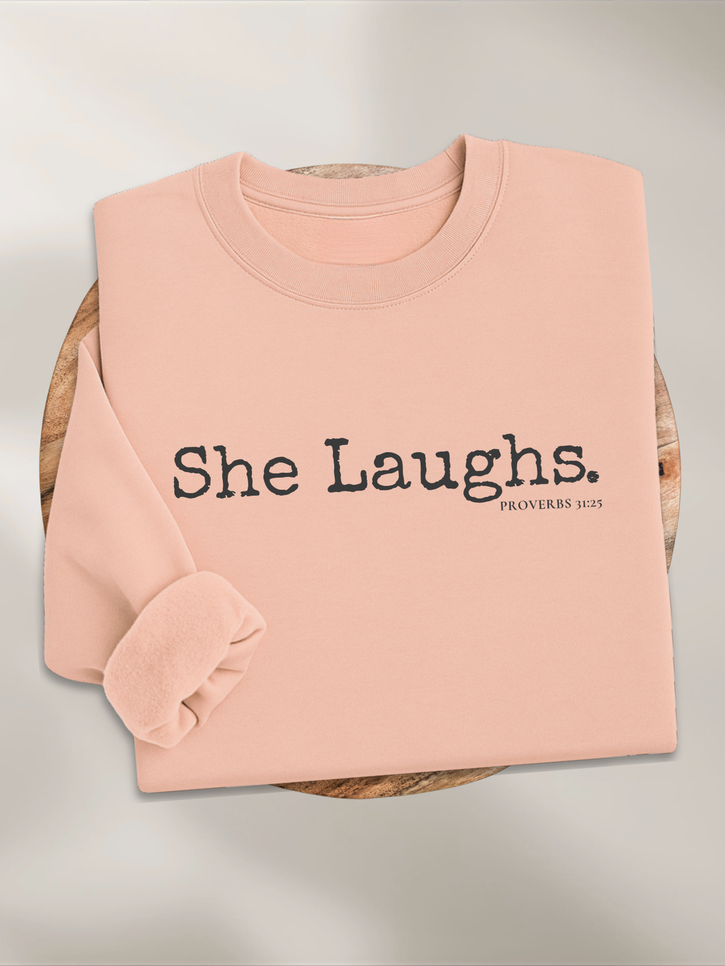 SHE LAUGHS.™  — Identity™ Sweatshirt