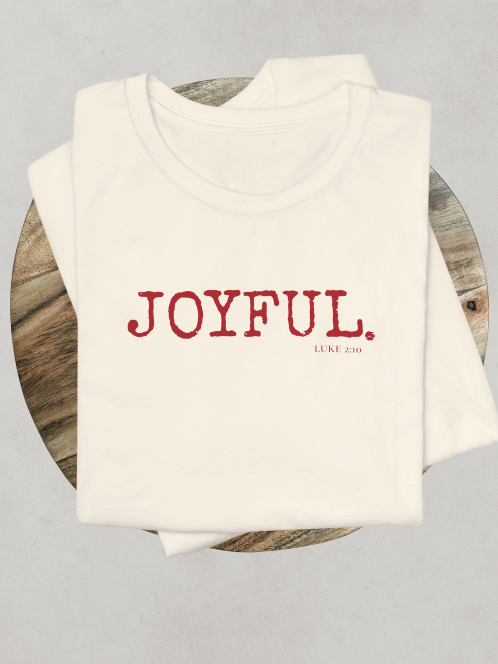 JOYFUL.™ — Scripture-In-Motion QR™ Tee
