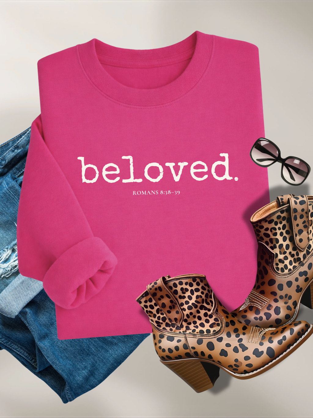 BELOVED.™ Sweatshirt — Known Fully. Loved Forever.
