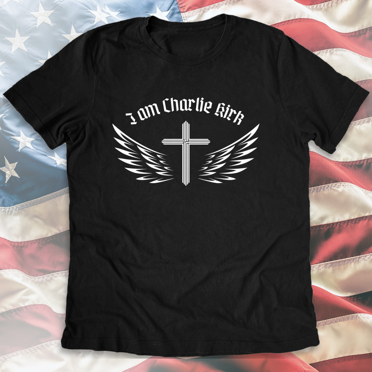 I AM CHARLIE KIRK.™ Tee – We Have Awakened In memory. In defiance. In truth.