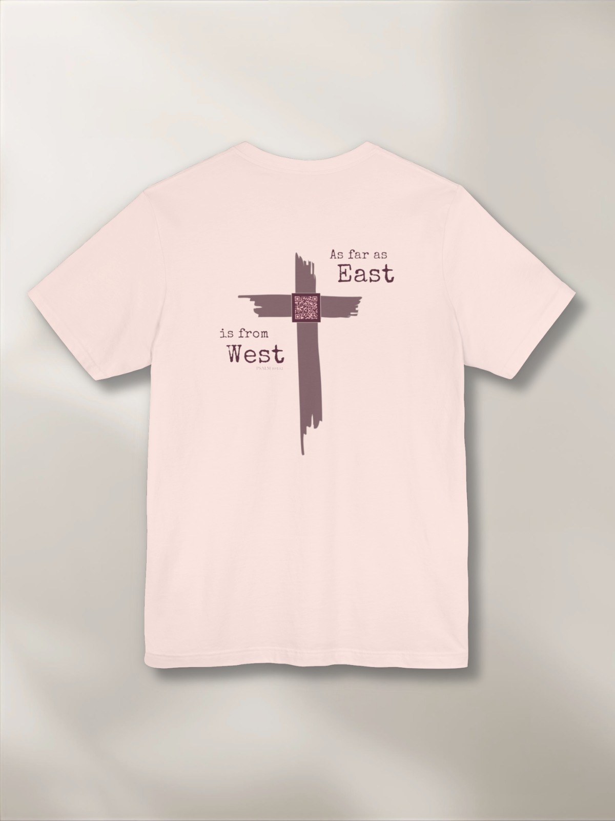 FORGIVEN.™ — Scripture-In-Motion QR™ Tee