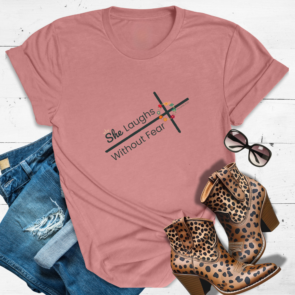 Crowned & Confident™ Tee — Because fear is so last season.