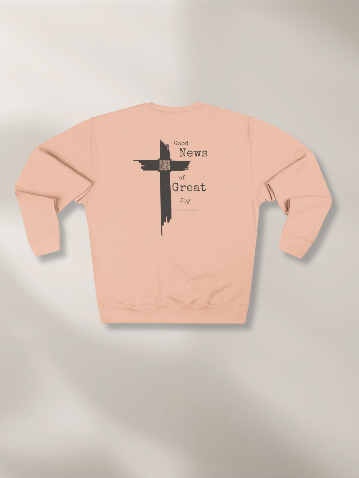 JOYFUL.™ — Scripture-In-Motion QR™ Sweatshirt.