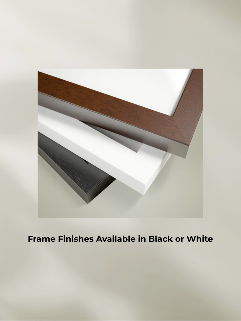 JOYFUL™ — Identity™ Framed Art Print (24×18) White