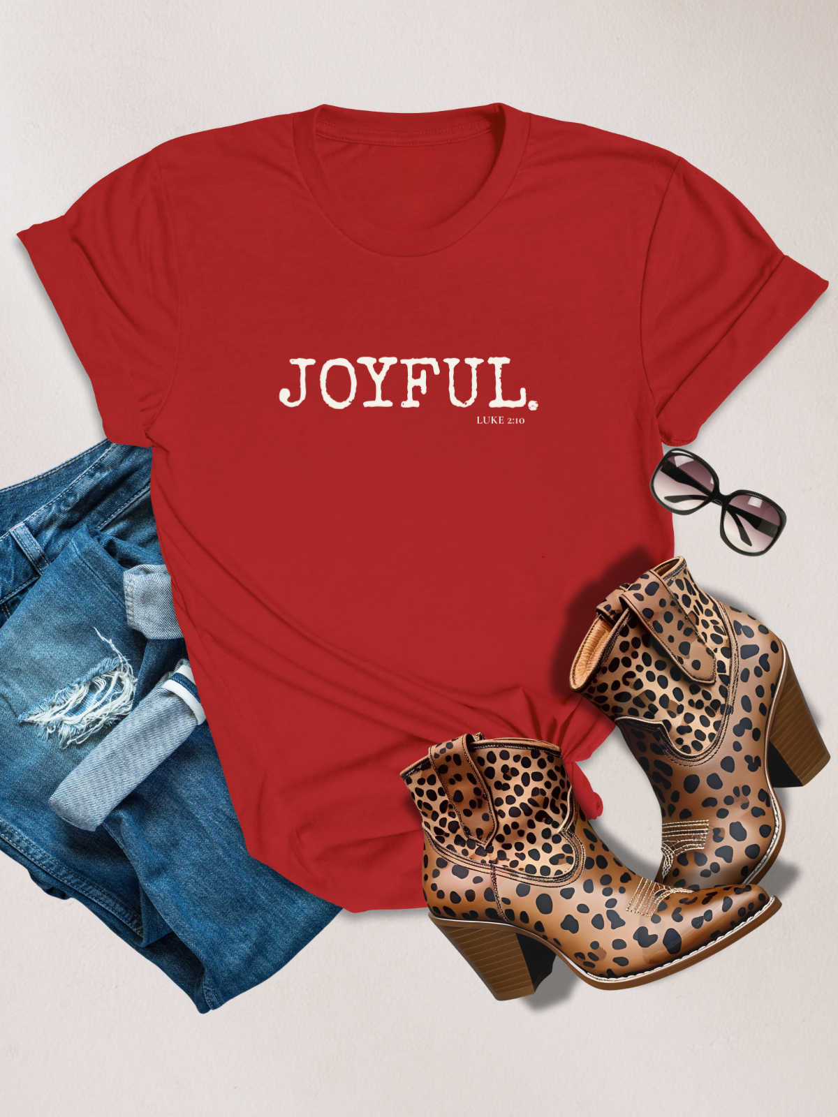 JOYFUL.™ Holiday Edition Tee — Luke 2:10