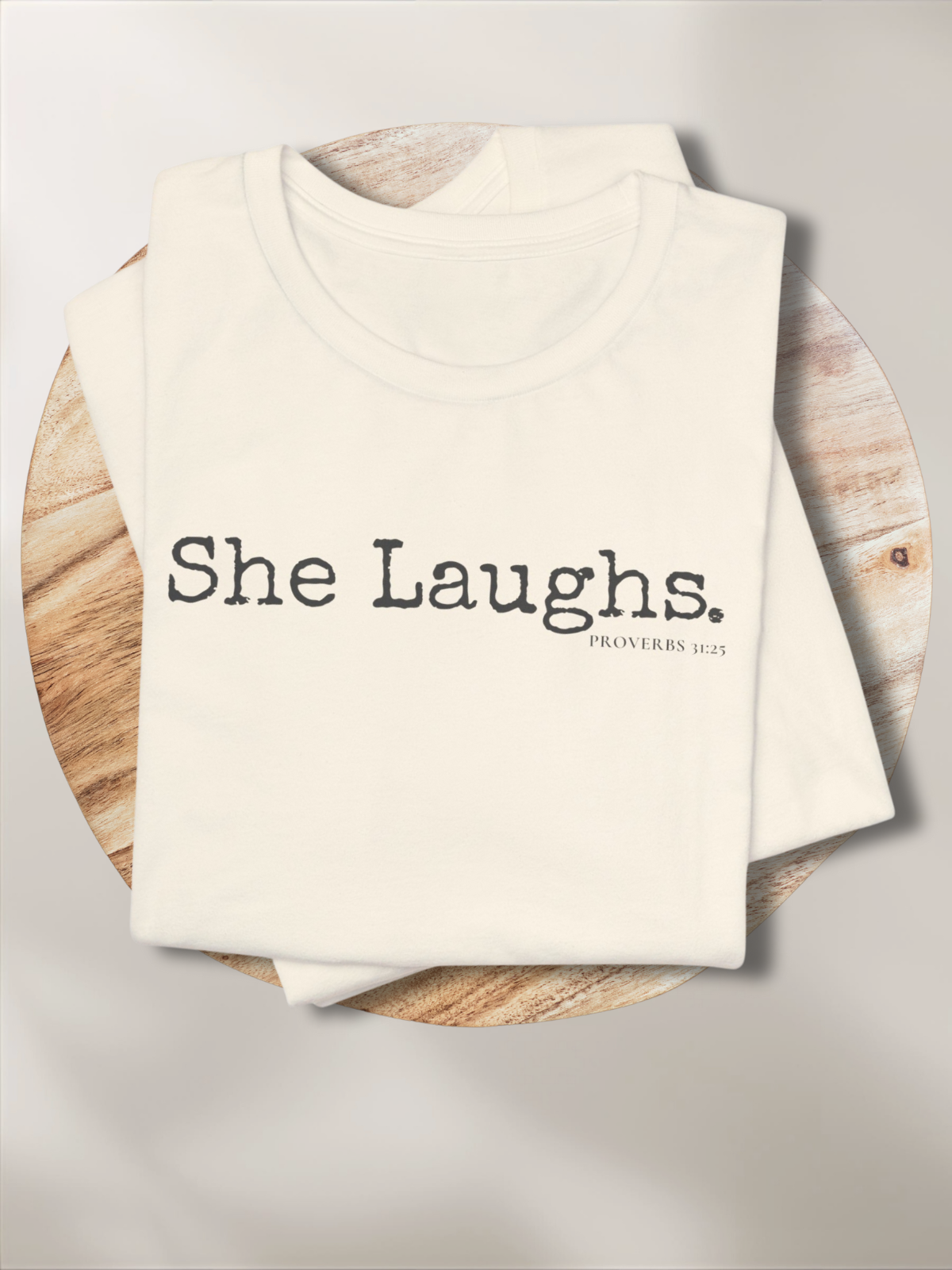 SHE LAUGHS.™ — Identity™ Tee
